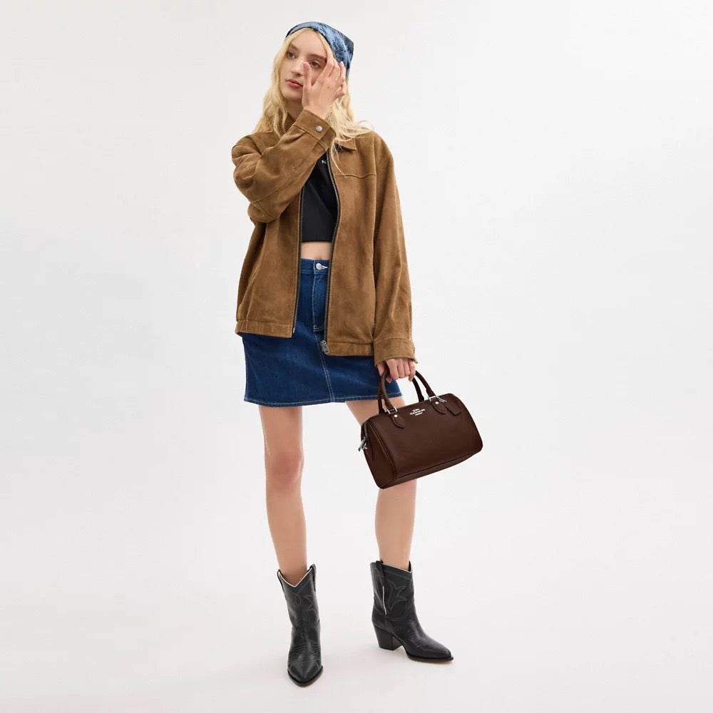 [INCOMING ETA 30 DAYS] COACH Rowan Satchel Bag in Maple (CV962)