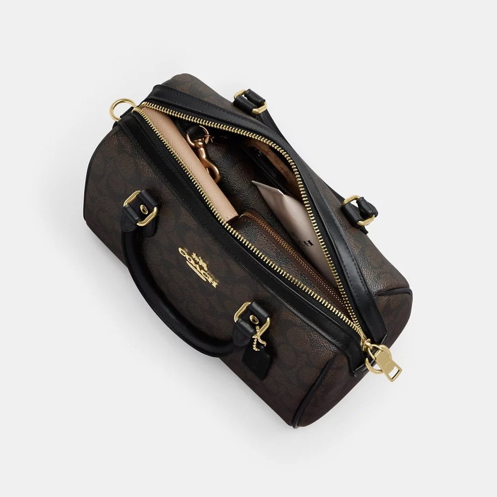 [INCOMING ETA 30 DAYS] COACH Rowan Satchel Bag in Maple (CV962)