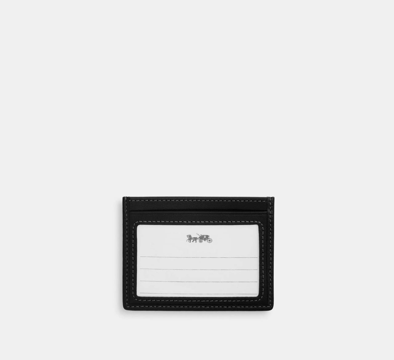 [INCOMING ETA 30 DAYS] COACH Slim Id Card Case in Charcoal/Gold (CCO34)