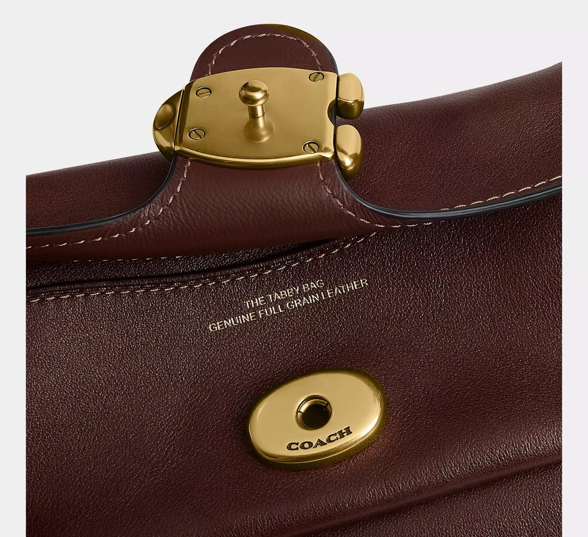 [WEB EXCLUSIVE][INCOMING ETA 30 DAYS] COACH Soft Tabby Shoulder Bag 20 in Maple (CFQ98)