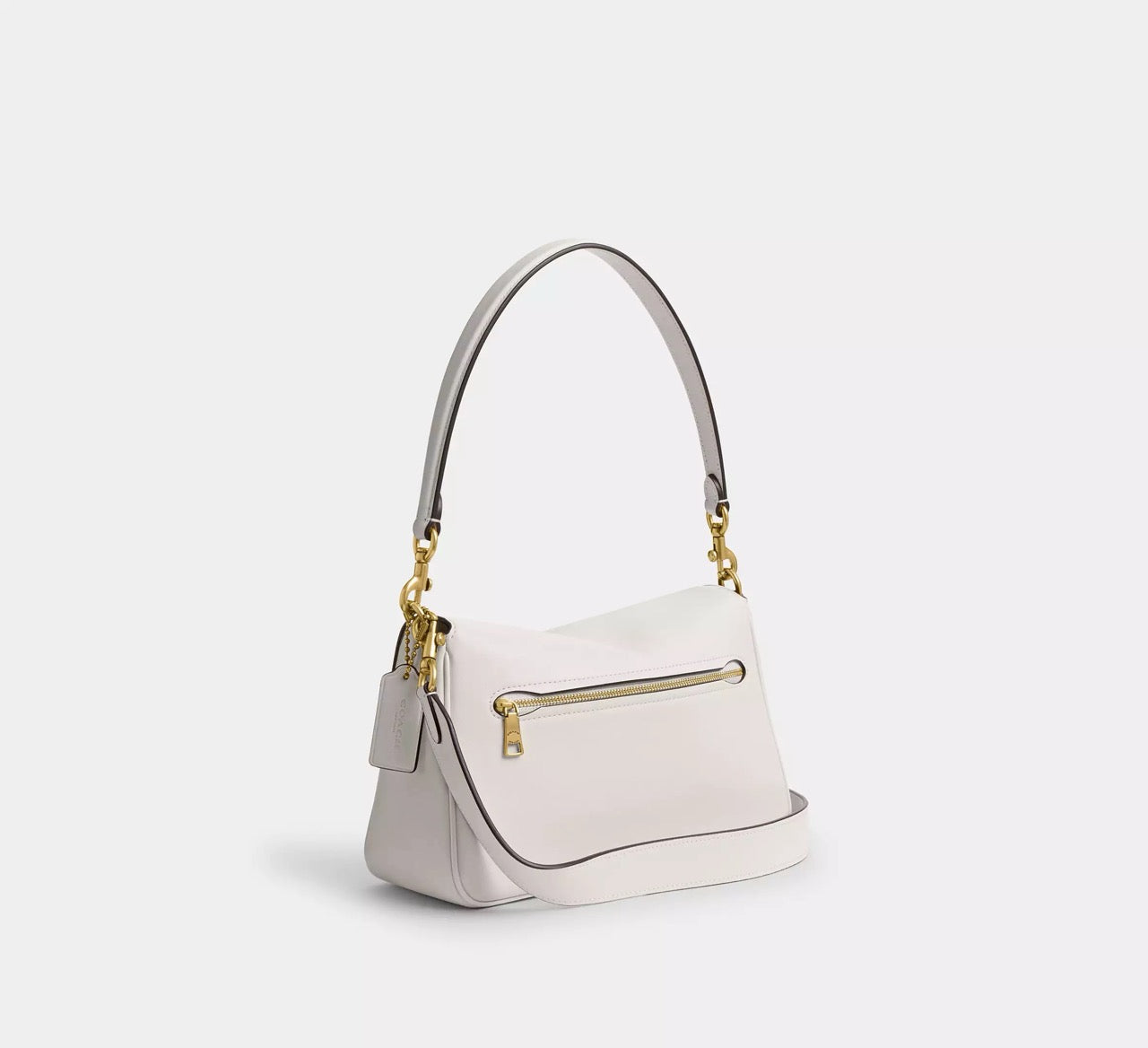 [INCOMING ETA 30 DAYS] COACH Soft Tabby Shoulder Bag in Chalk (CAM98)