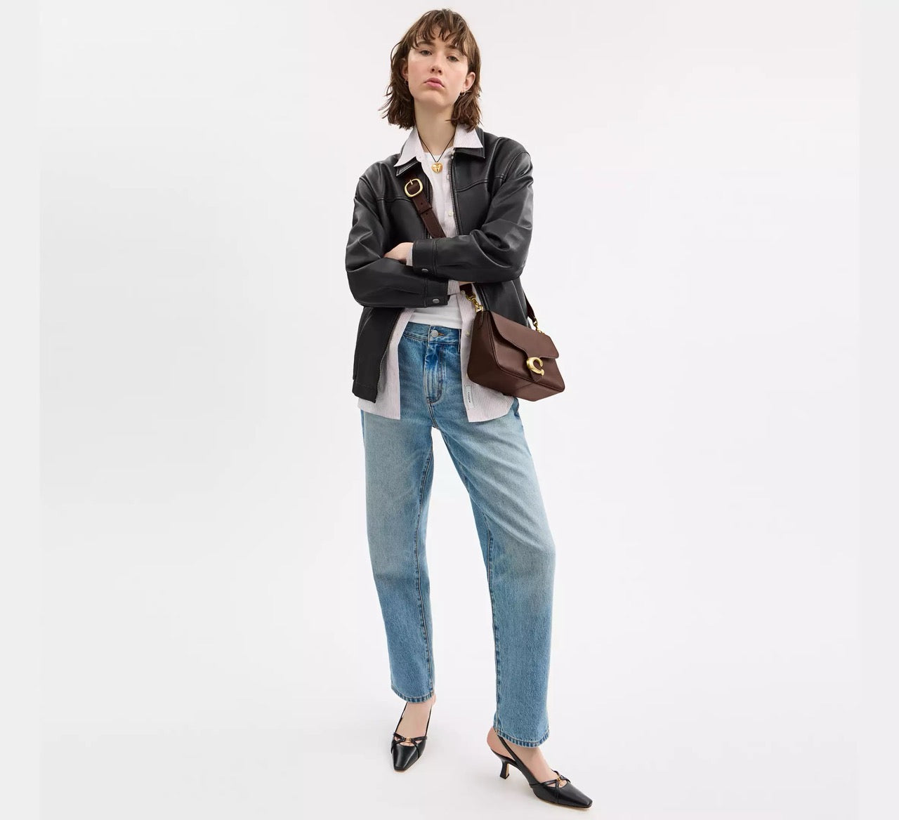 [INCOMING ETA 30 DAYS] COACH Soft Tabby Shoulder Bag in Maple (CAM98)