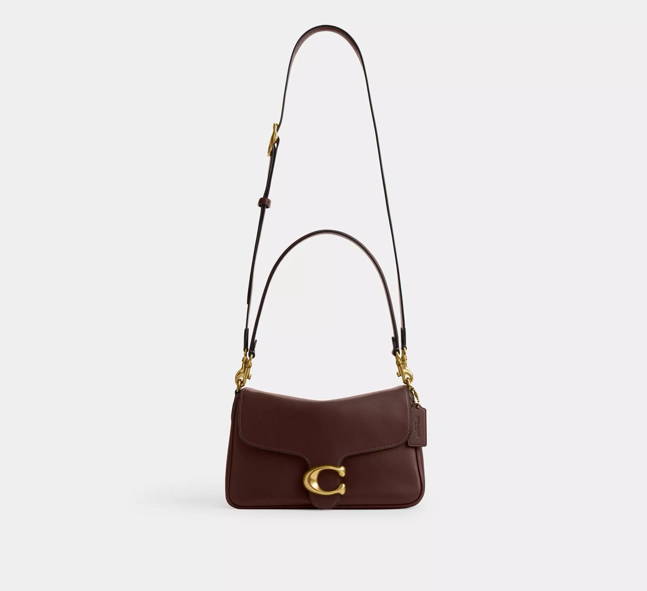 [INCOMING ETA 30 DAYS] COACH Soft Tabby Shoulder Bag in Maple (CAM98)
