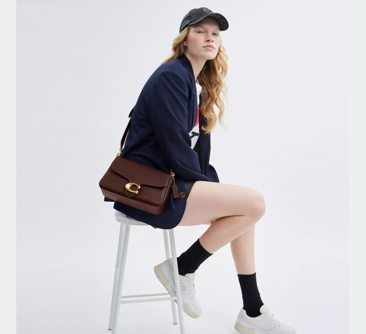 [INCOMING ETA 30 DAYS] COACH Soft Tabby Shoulder Bag in Maple (CAM98)