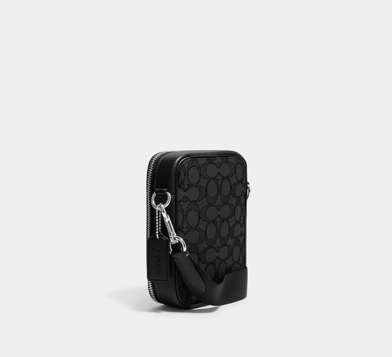 [INCOMING ETA 30 DAYS] COACH Men Stanton Crossbody Bag In Signature Jacquard in Charcoal/Black (CH097)