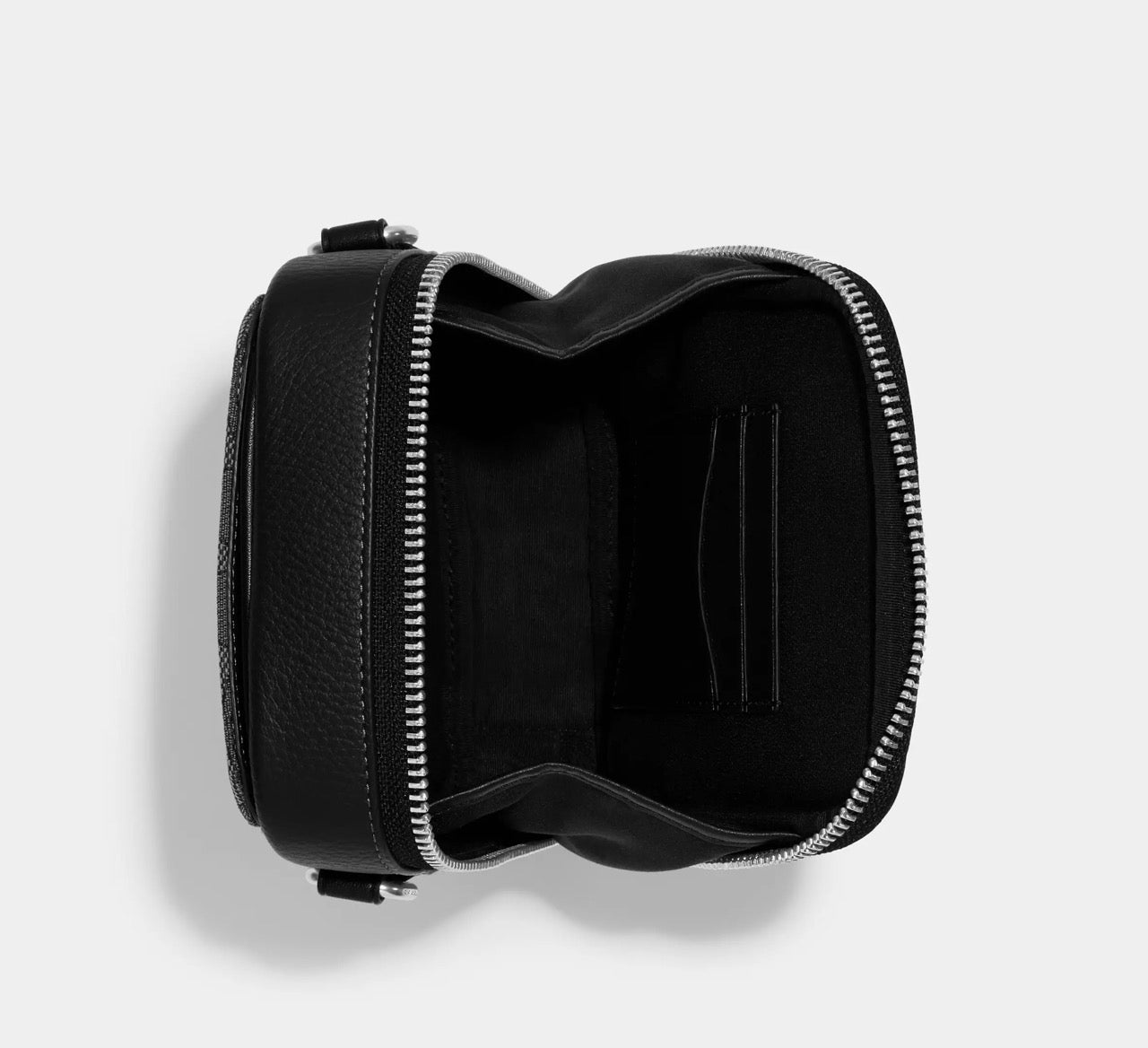 [INCOMING ETA 30 DAYS] COACH Men Stanton Crossbody Bag In Signature Jacquard in Charcoal/Black (CH097)
