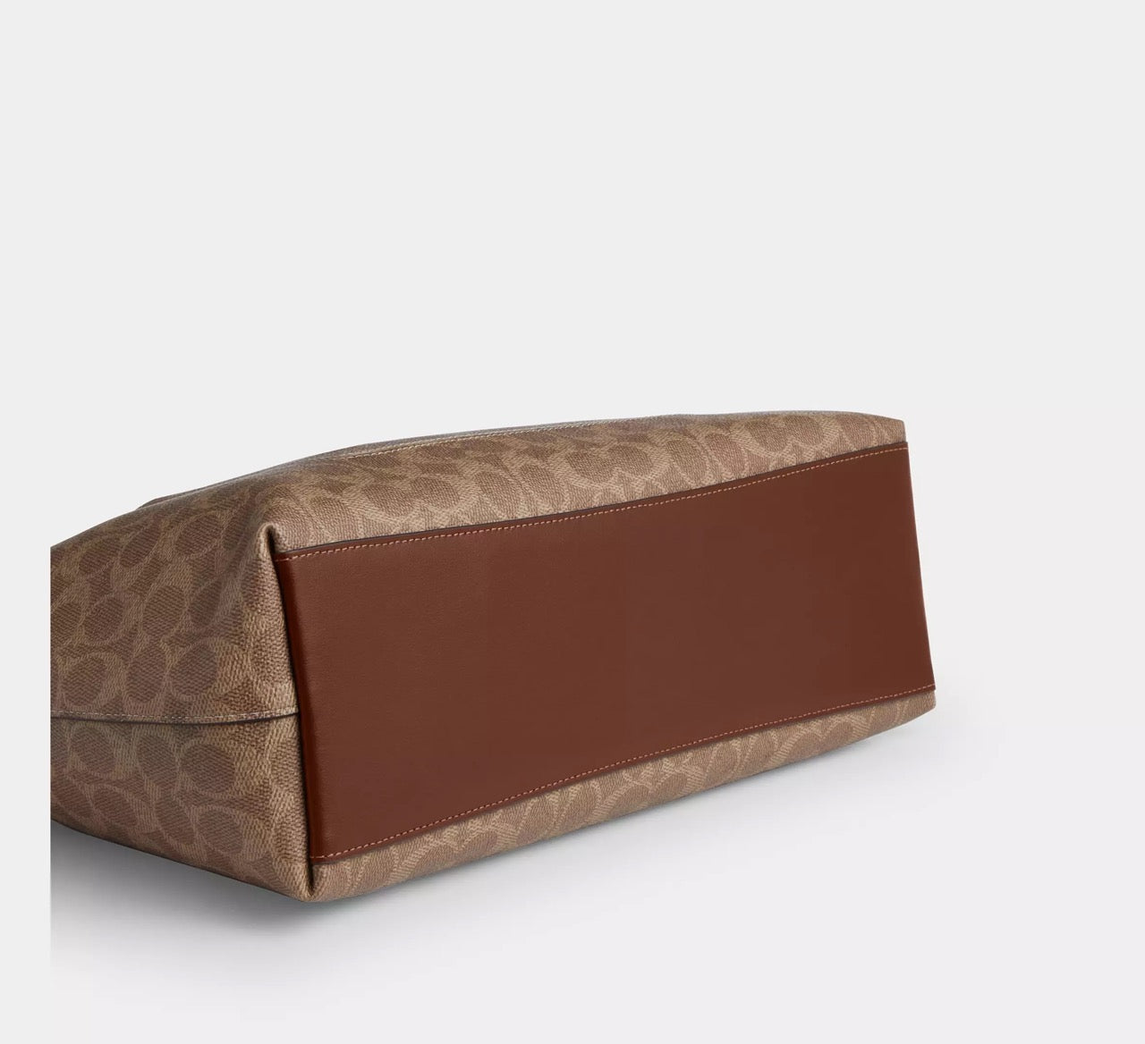 [INCOMING ETA 30 DAYS] COACH Station Tote Bag In Signature Canvas in Tan/Brown (CCD69)