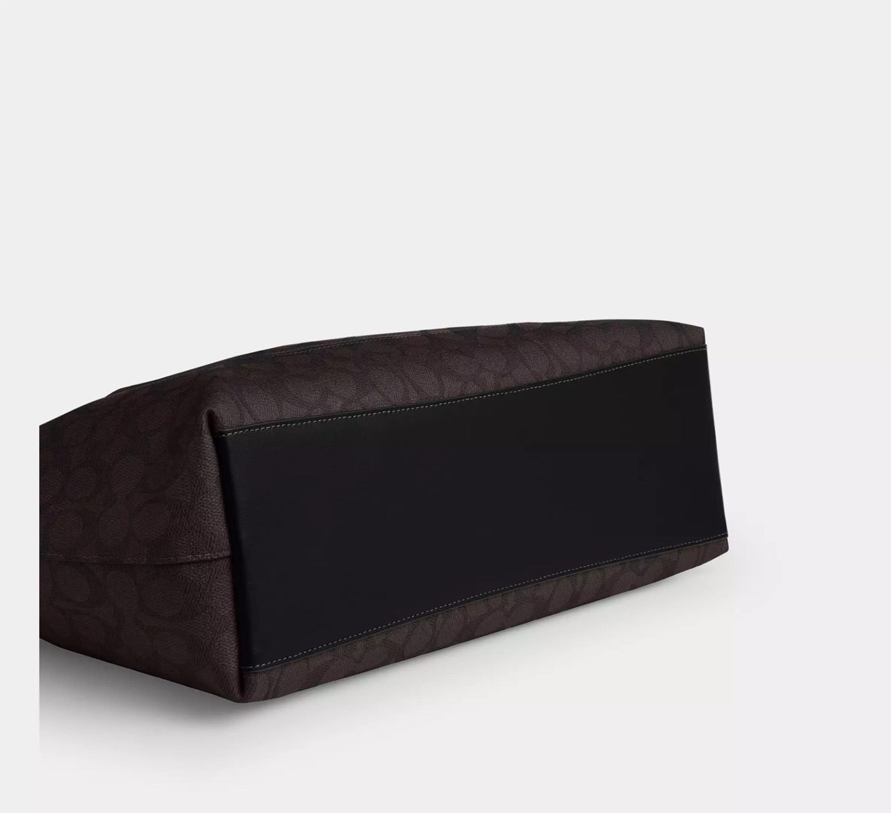 [INCOMING ETA 30 DAYS] COACH Station Tote Bag In Signature Canvas in Walnut/Black (CCD69)