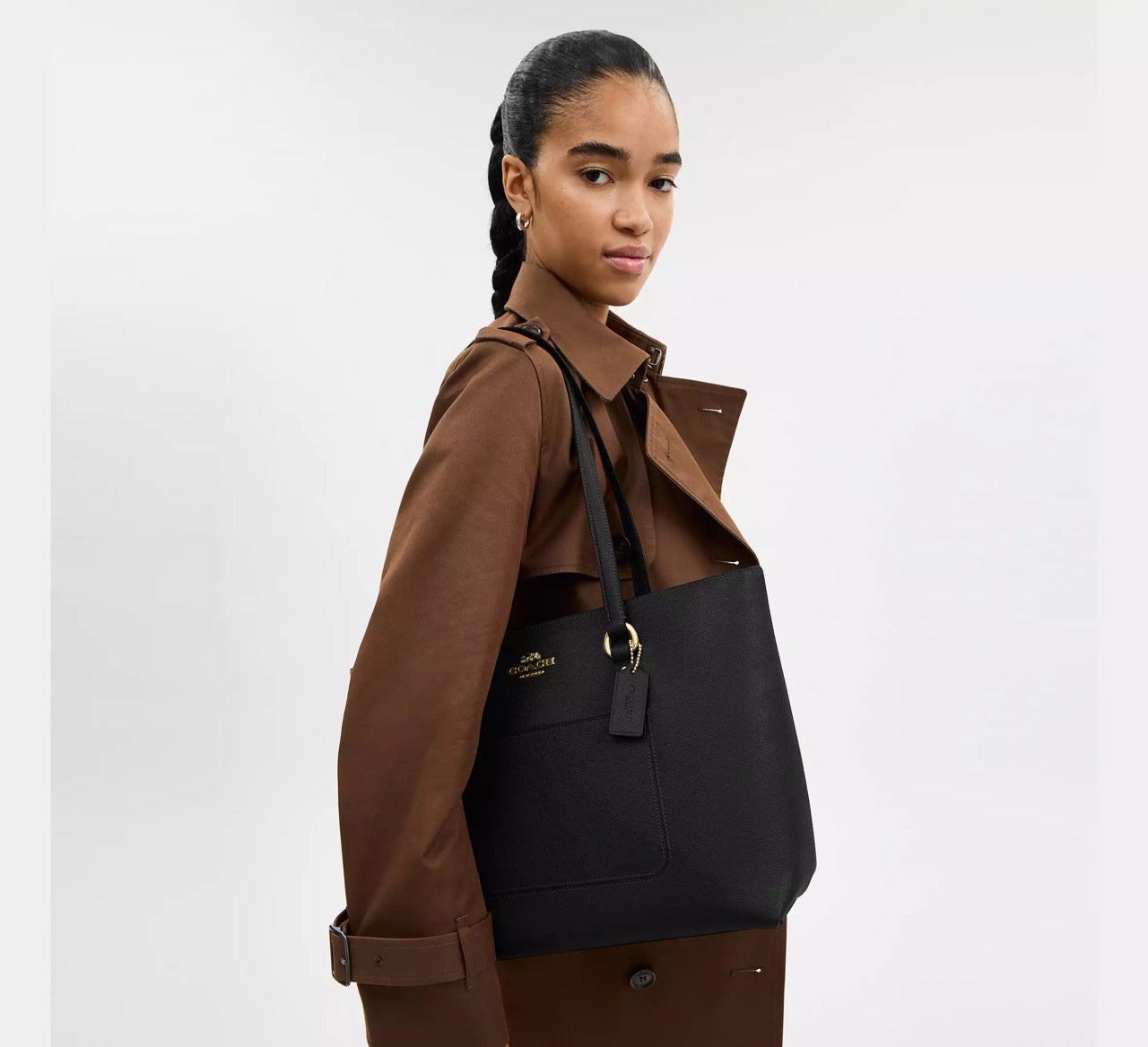 [INCOMING ETA 30 DAYS] COACH Station Tote Bag in Black (CCD71)