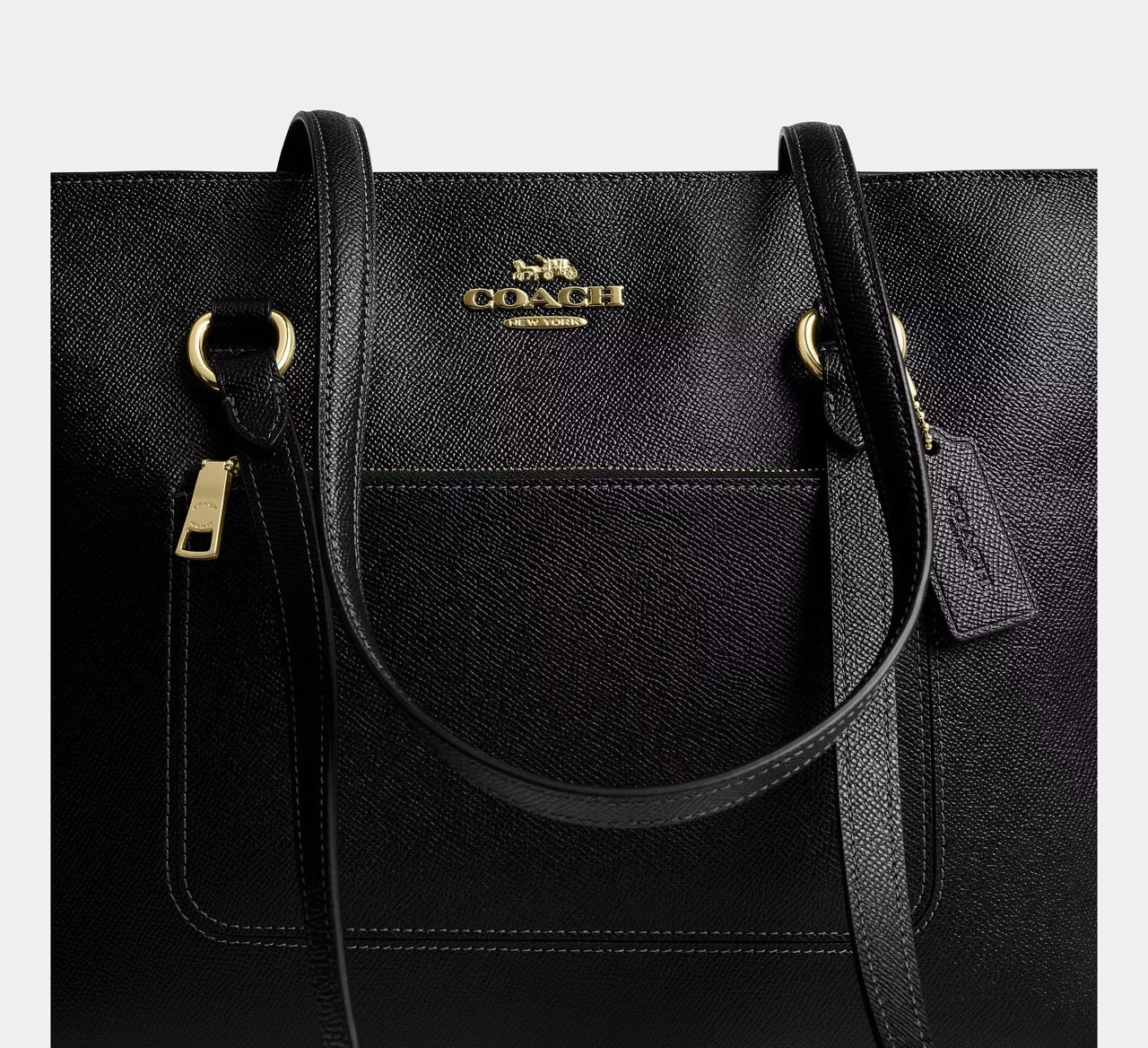[INCOMING ETA 30 DAYS] COACH Station Tote Bag in Black (CCD71)