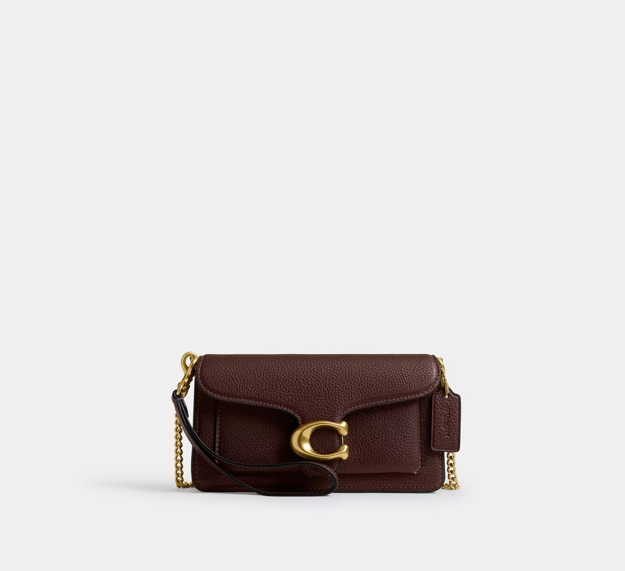 [WEB EXCLUSIVE][INCOMING ETA 30 DAYS] COACH Tabby Chain Crossbody Bag 19 in Maple (CBF14)