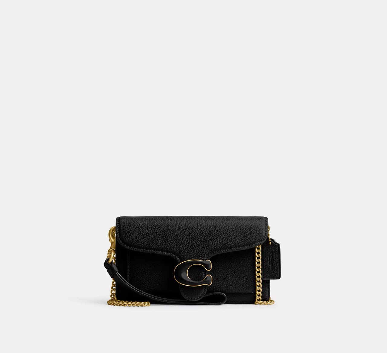 [INCOMING ETA 30 DAYS] COACH Tabby Crossbody Wristlet in Brass/Black (CJ925)