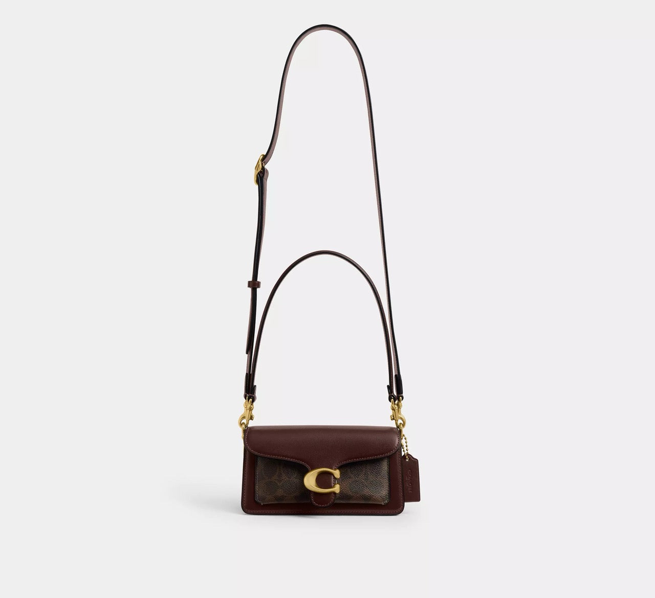 [INCOMING ETA 30 DAYS] COACH Tabby Shoulder Bag 20 In Signature Canvas in Maple (CY200)