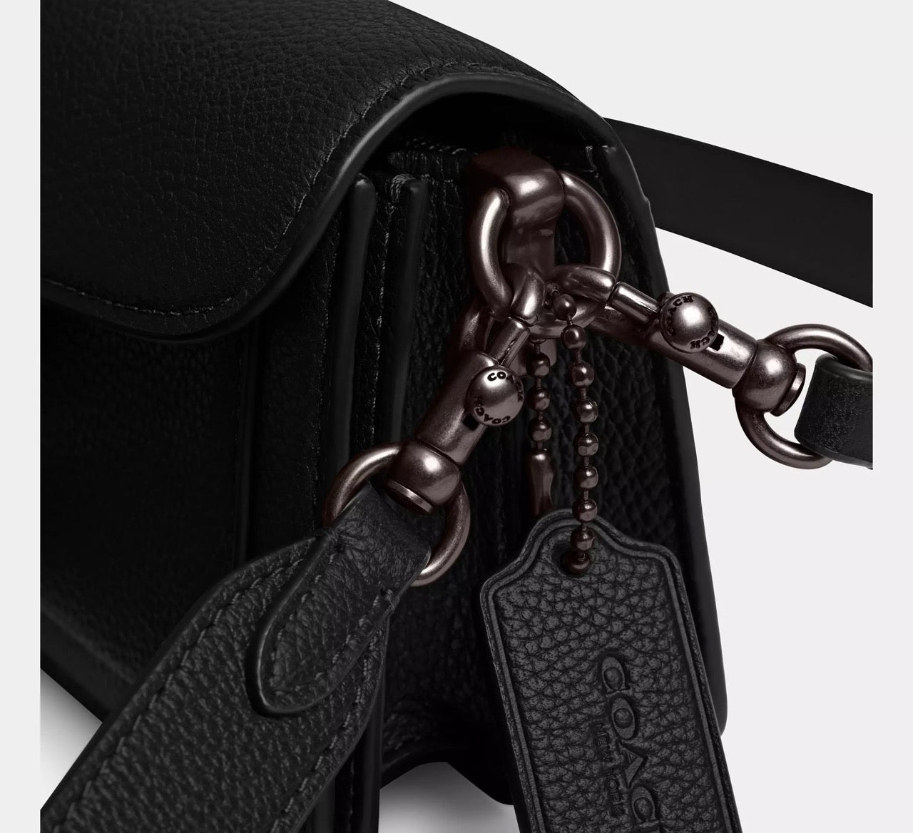 [WEB EXCLUSIVE][INCOMING ETA 30 DAYS] COACH Tabby Shoulder Bag 20 in Black (CY201)