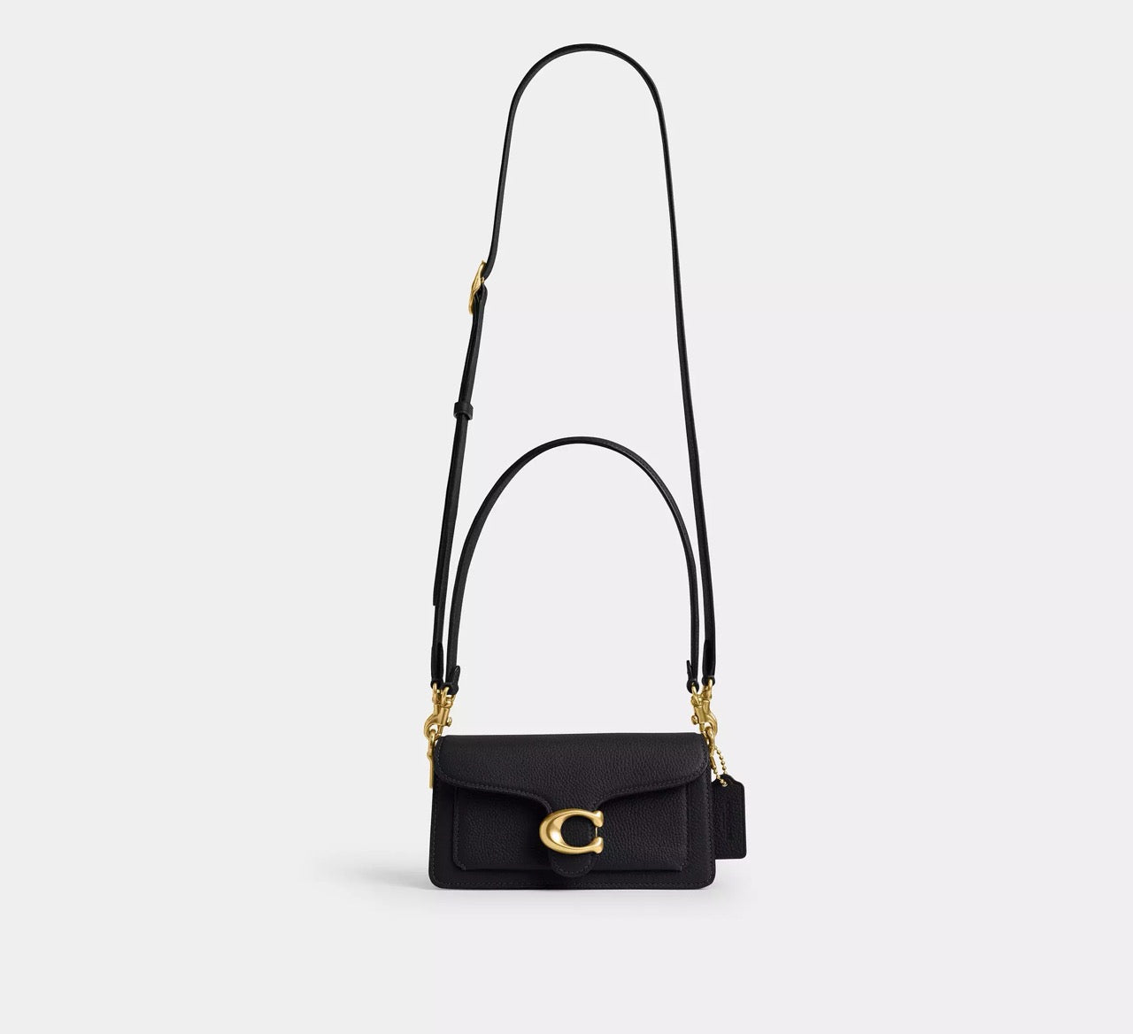 [INCOMING ETA 30 DAYS] COACH Tabby Shoulder Bag 20 in Brass/Black (CY201)