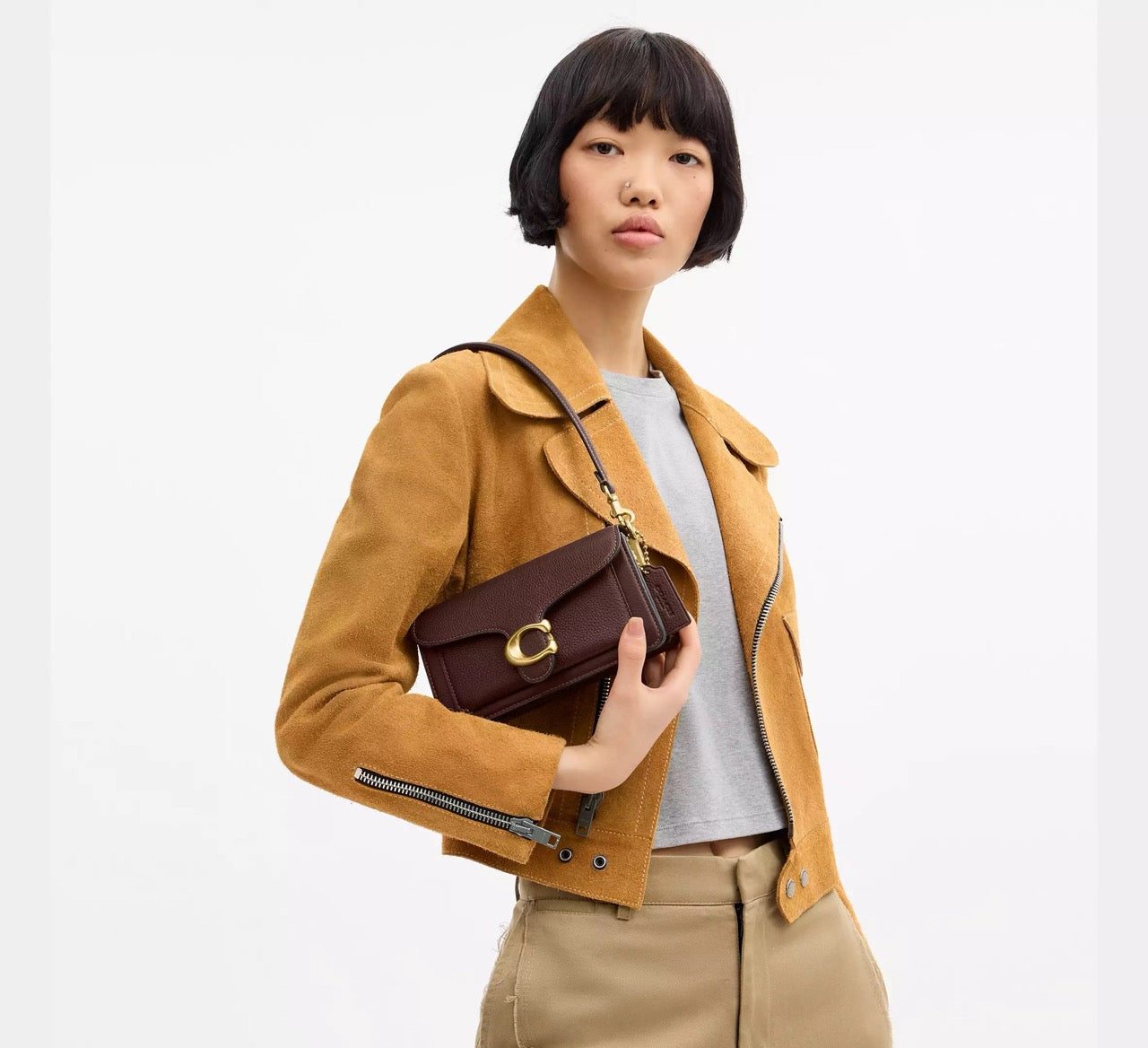 [INCOMING ETA 30 DAYS] COACH Tabby Shoulder Bag 20 in Maple (CY201)