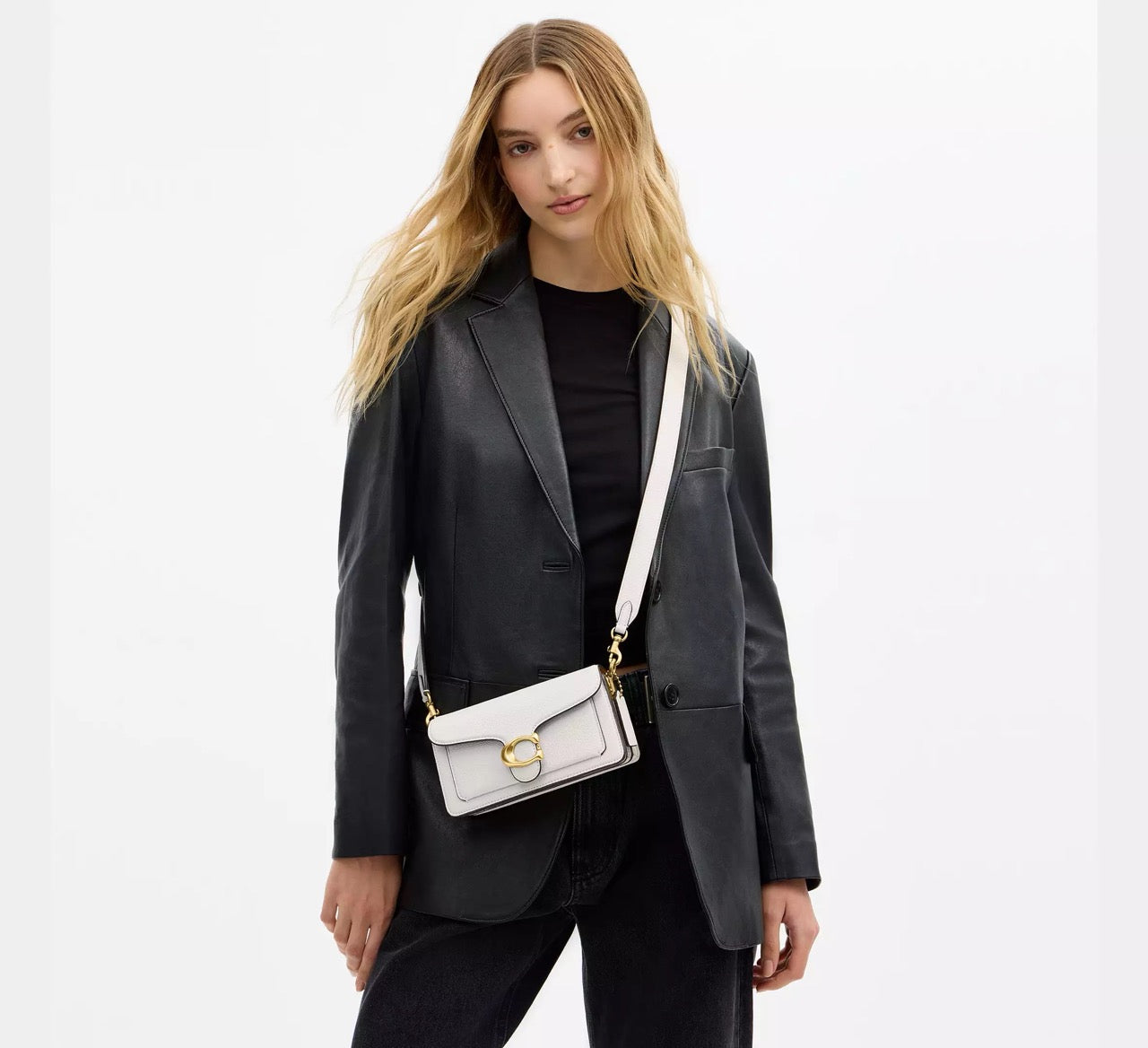 [INCOMING ETA 30 DAYS] COACH Tabby Shoulder Bag 20 in Chalk (CY201)