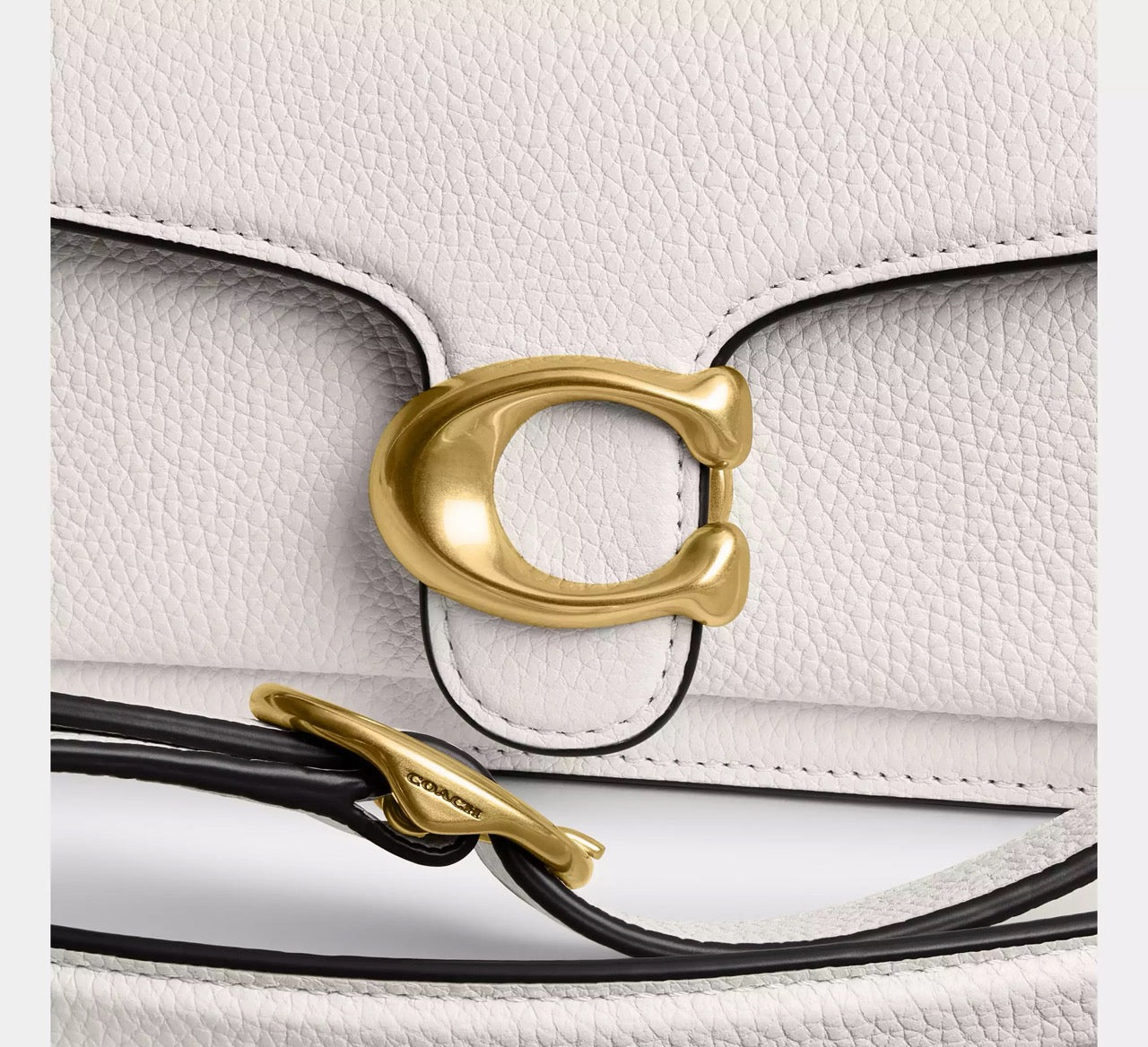 [INCOMING ETA 30 DAYS] COACH Tabby Shoulder Bag 20 in Chalk (CY201)