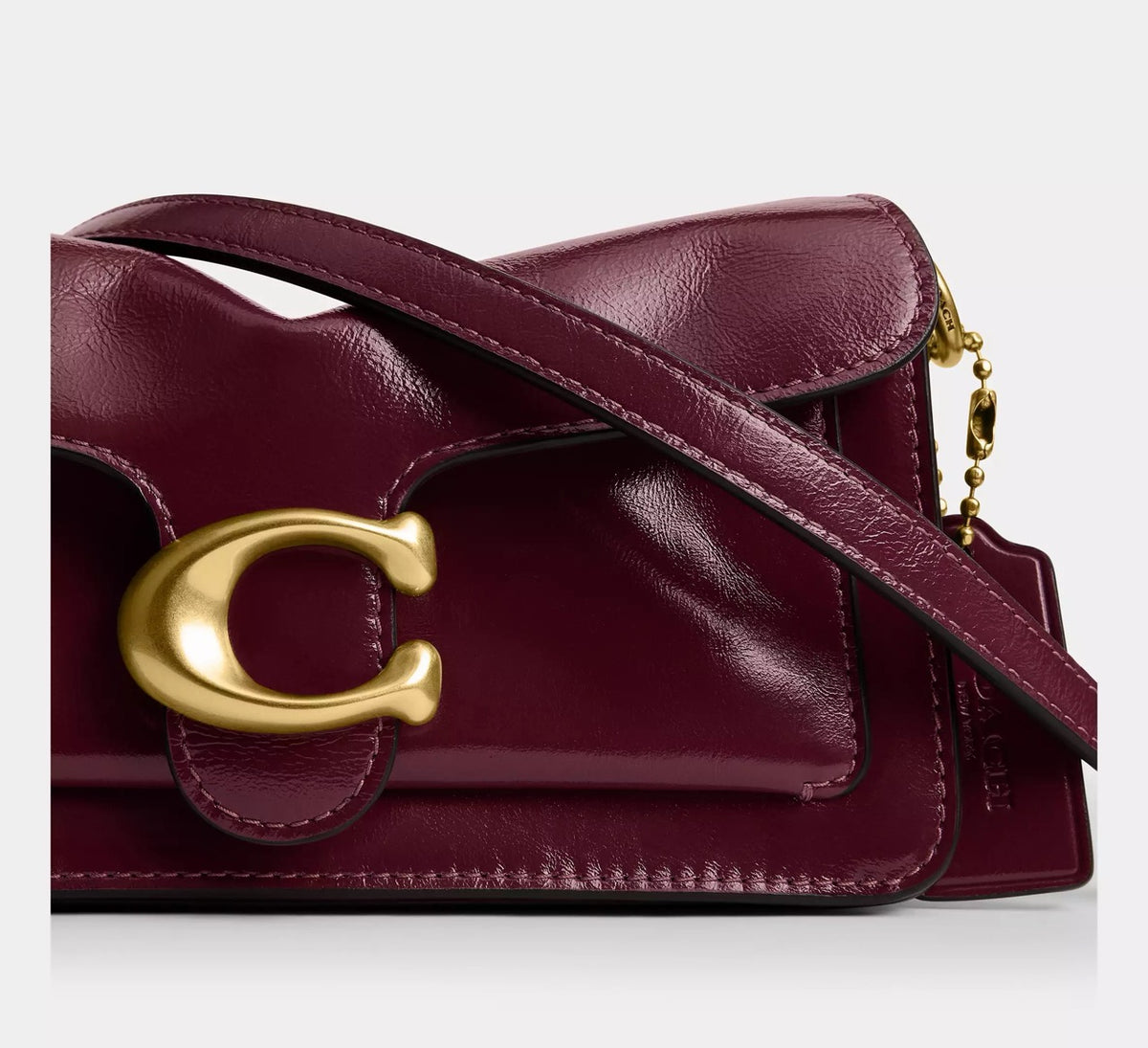 [WEB EXCLUSIVE][INCOMING ETA 30 DAYS] COACH Tabby Shoulder Bag 20 in Dark Cherry (CFR00)