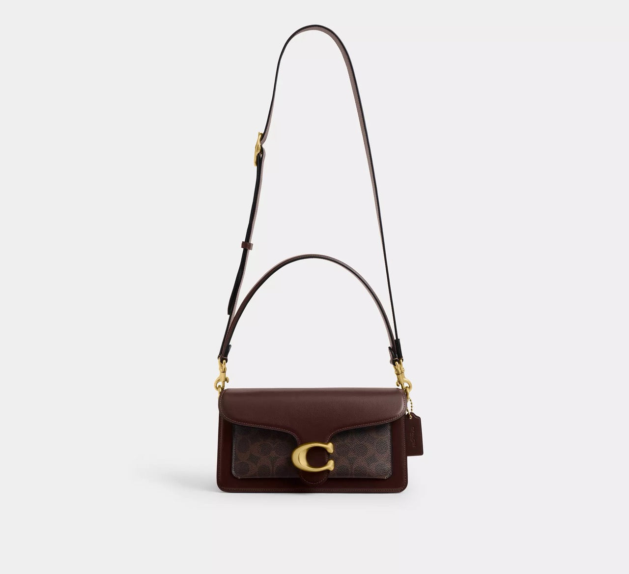 [INCOMING ETA 30 DAYS] COACH Tabby Shoulder Bag 26 In Signature Canvas in Maple (CI032)
