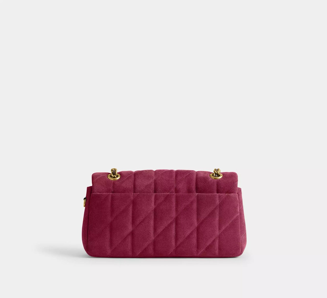 [WEB EXCLUSIVE][INCOMING ETA 30 DAYS] COACH Tabby Shoulder Bag 26 With Quilting in Dark Fuchsia (CW620)