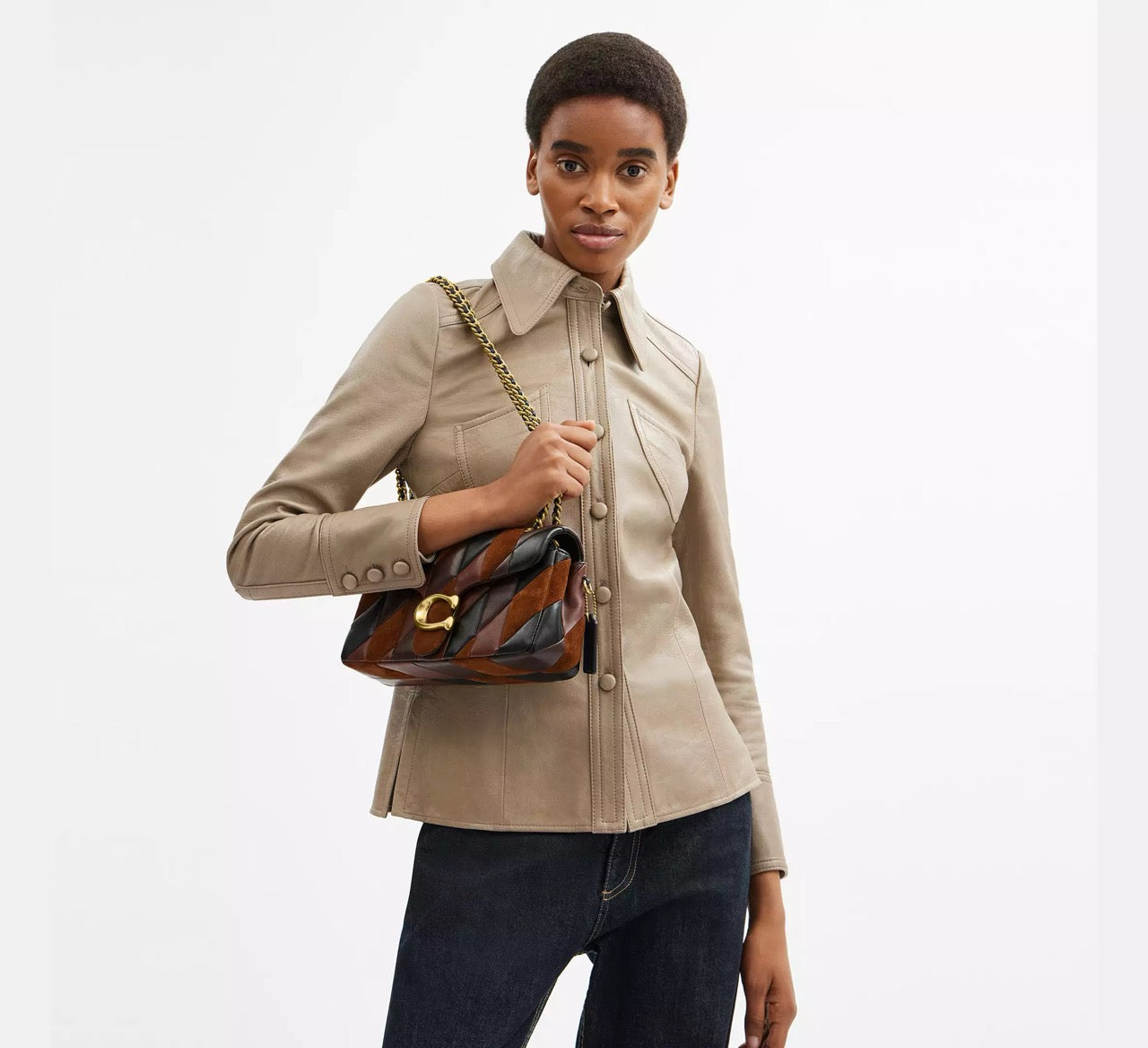 [INCOMING ETA 30 DAYS] COACH Tabby Shoulder Bag 26 With Quilting in Maple Shadow Brown (CBG85)