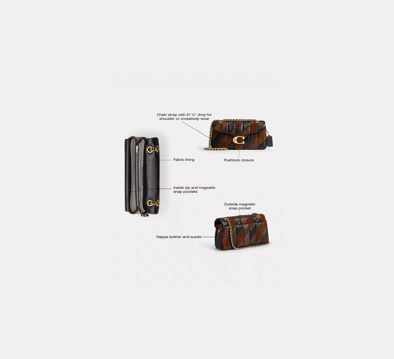 [INCOMING ETA 30 DAYS] COACH Tabby Shoulder Bag 26 With Quilting in Maple Shadow Brown (CBG85)