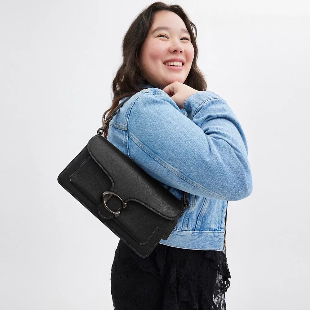 [READY STOCK MY] COACH Tabby Shoulder Bag 26 in Black (V5BLK) (CH857)