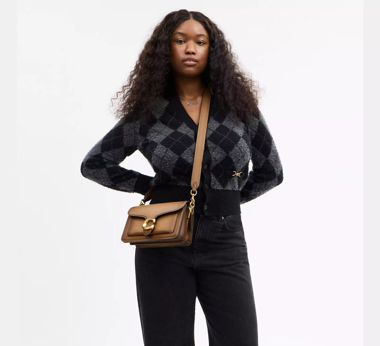 [INCOMING ETA 30 DAYS] COACH Tabby Shoulder Bag 26 in Brass/Honey Brown (CCC02)