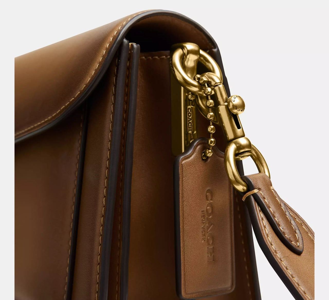 [INCOMING ETA 30 DAYS] COACH Tabby Shoulder Bag 26 in Brass/Honey Brown (CCC02)