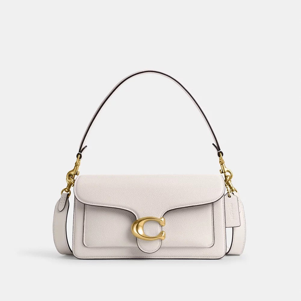 [INCOMING ETA 30 DAYS] COACH Tabby Shoulder Bag 26 in Chalk (CH857)