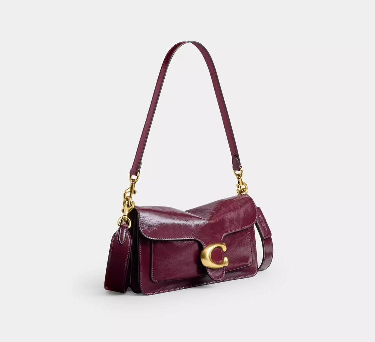 [INCOMING ETA 30 DAYS] COACH Tabby Shoulder Bag 26 in Dark Cherry (CFQ88)