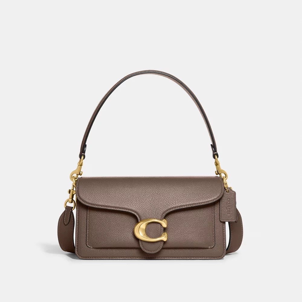 [READY STOCK MY] COACH Tabby Shoulder Bag 26 in Dark Stone (CH857)