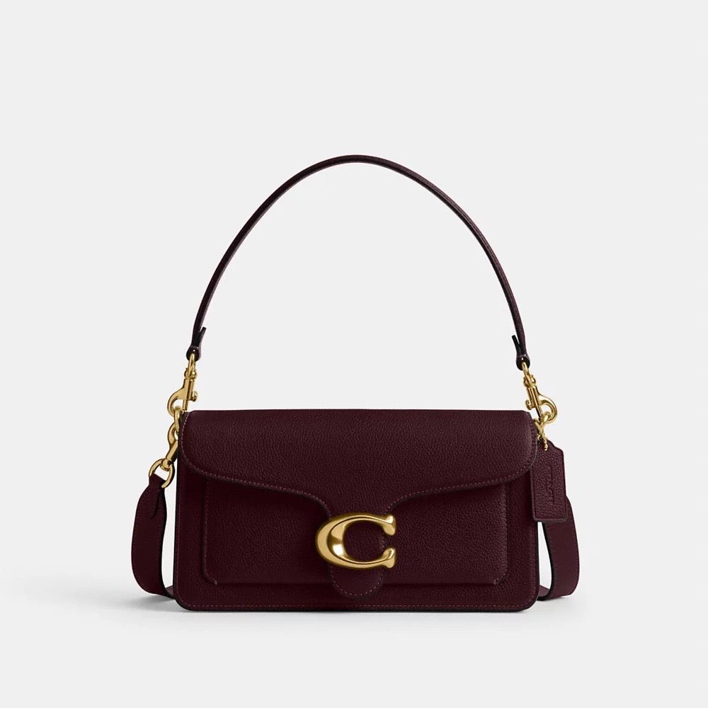 [READY STOCK MY] COACH Tabby Shoulder Bag 26 in Merlot (CH857)