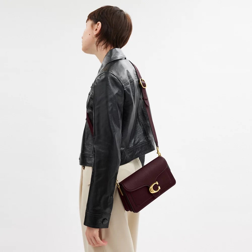 [READY STOCK MY] COACH Tabby Shoulder Bag 26 in Merlot (CH857)