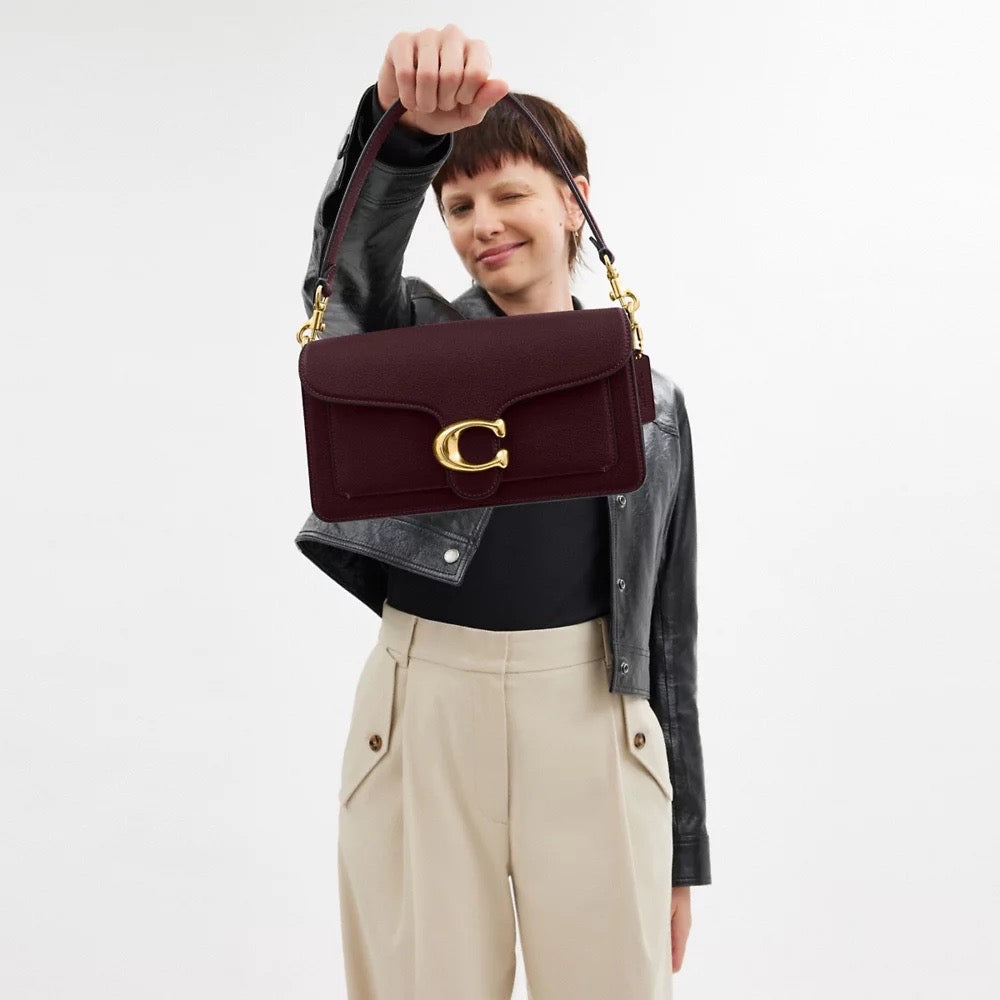[READY STOCK MY] COACH Tabby Shoulder Bag 26 in Merlot (CH857)