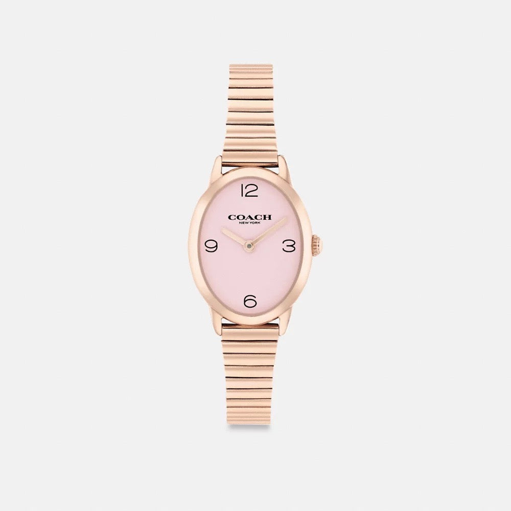 [INCOMING ETA AFTER RAYA] COACH Talia Watch, 22 Mm in Rose Gold (CAZ17)