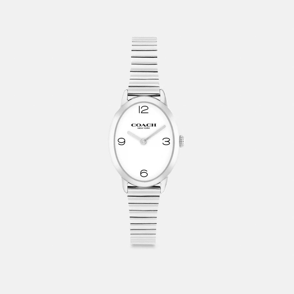 [INCOMING ETA AFTER RAYA] COACH Talia Watch, 22 Mm in Silver (CAZ15)