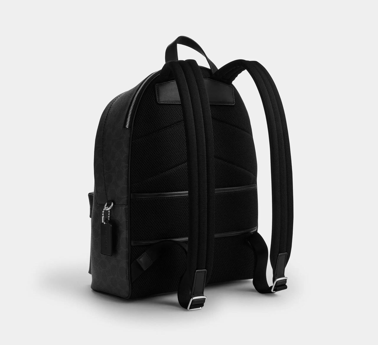 [INCOMING ETA 30 DAYS] COACH Taylor Backpack In Signature Canvas in Black Signature (SHW)(CDX95)