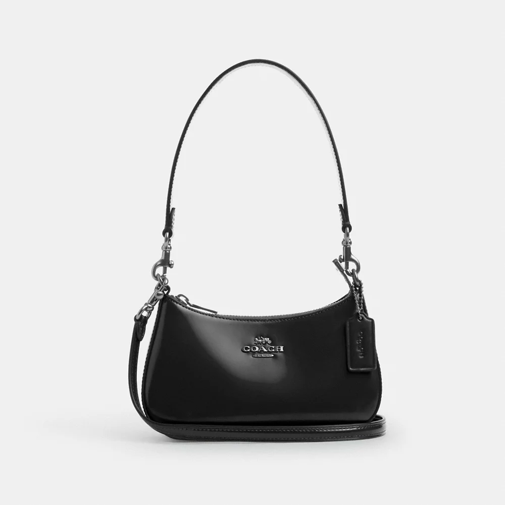 [INCOMING ETA END NOV 2024] COACH Teri Mini Crossbody Bag In Black (SHW) (CW310)