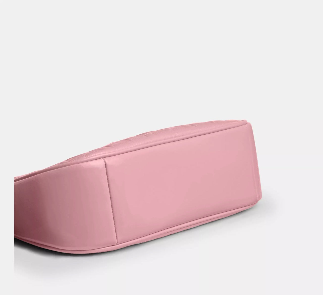 [READY STOCK MY] COACH Teri Shoulder Bag In Signature Leather With Heart Charm in Pink (CDA98)