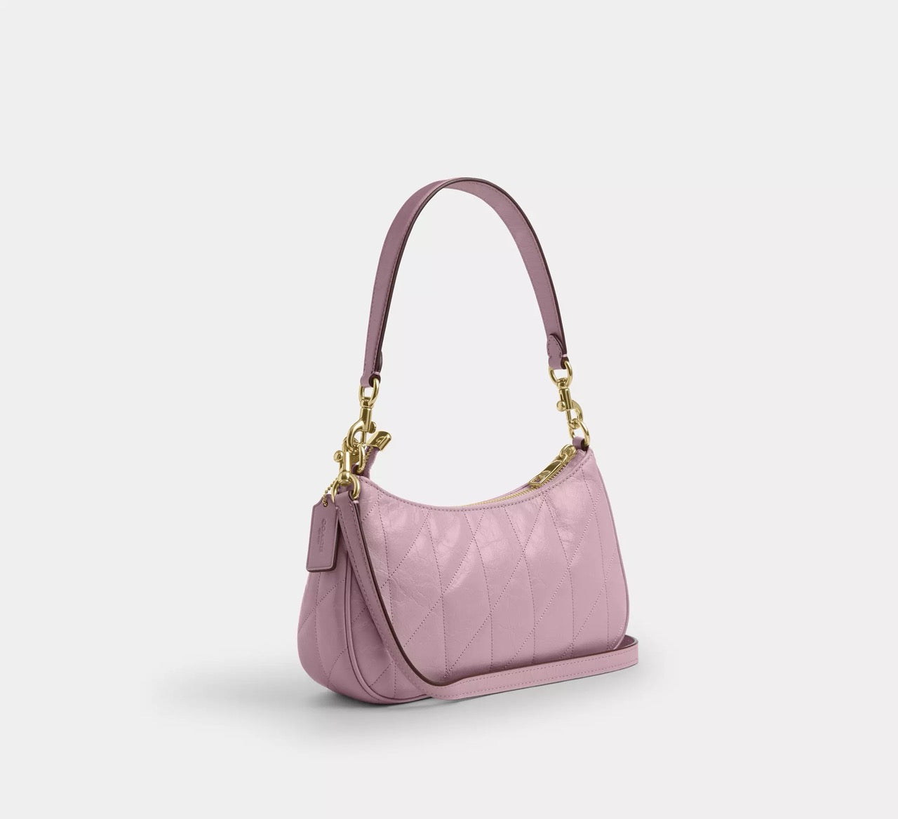[INCOMING ETA 30 DAYS] COACH Teri Shoulder Bag With Quilting in Carnation (CDY83)