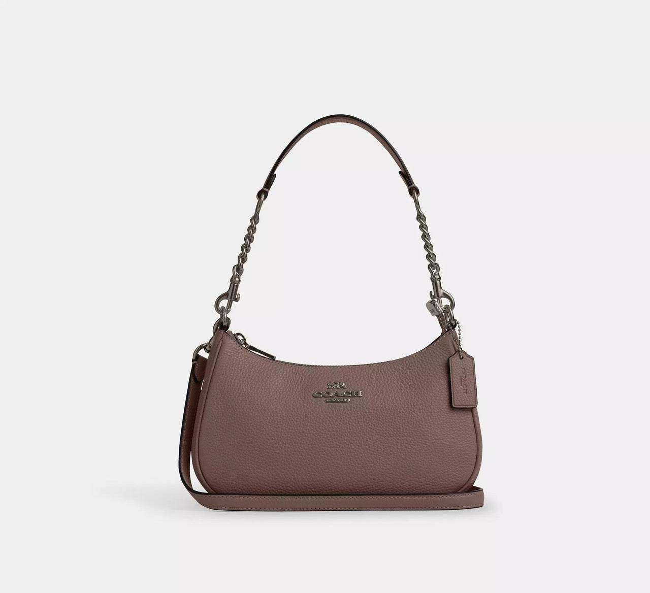 [WEB EXCLUSIVE][INCOMING ETA 30 DAYS] COACH Teri Shoulder Bag in Dark Stone (CV934)