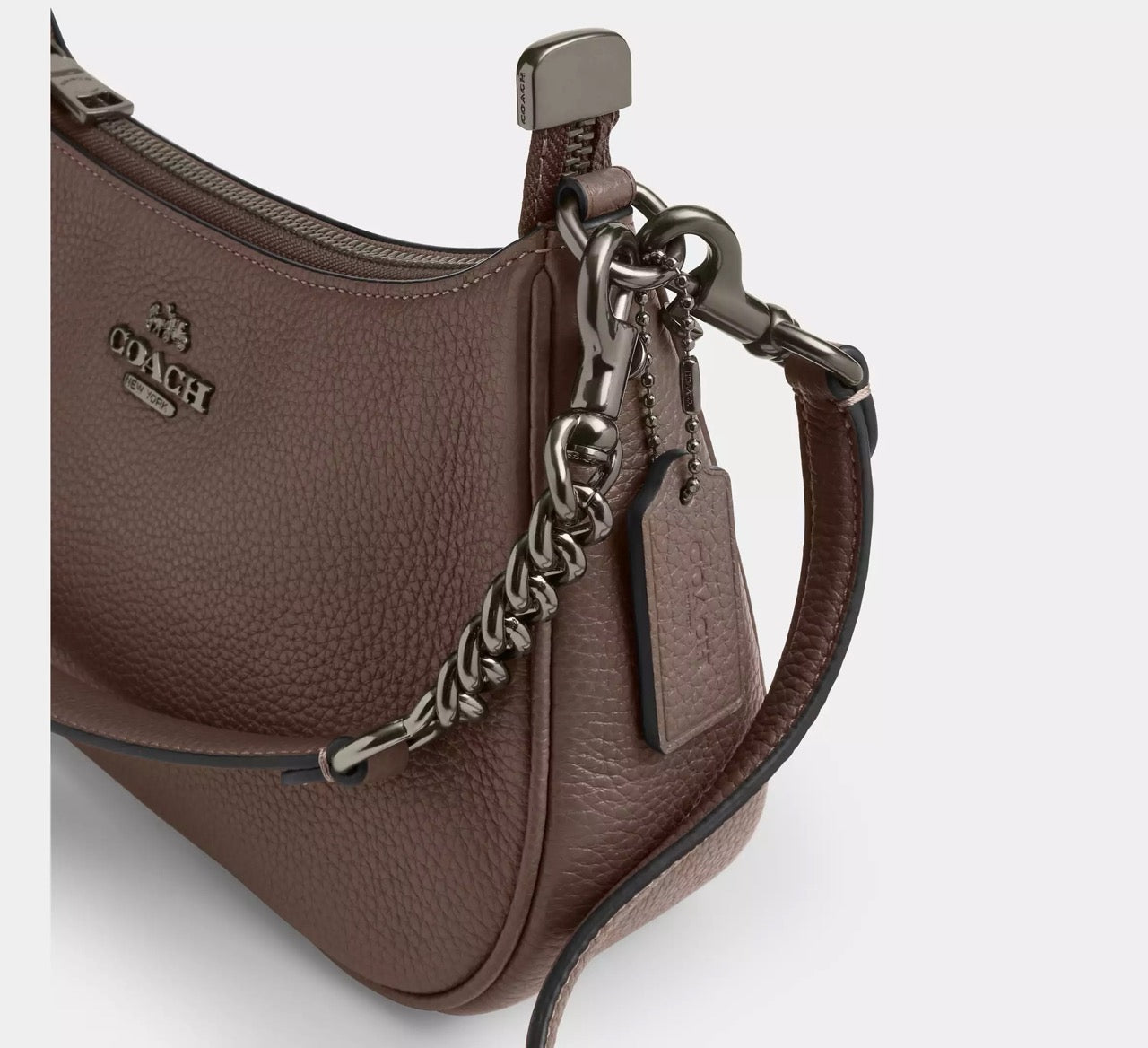 [WEB EXCLUSIVE][INCOMING ETA 30 DAYS] COACH Teri Shoulder Bag in Dark Stone (CV934)