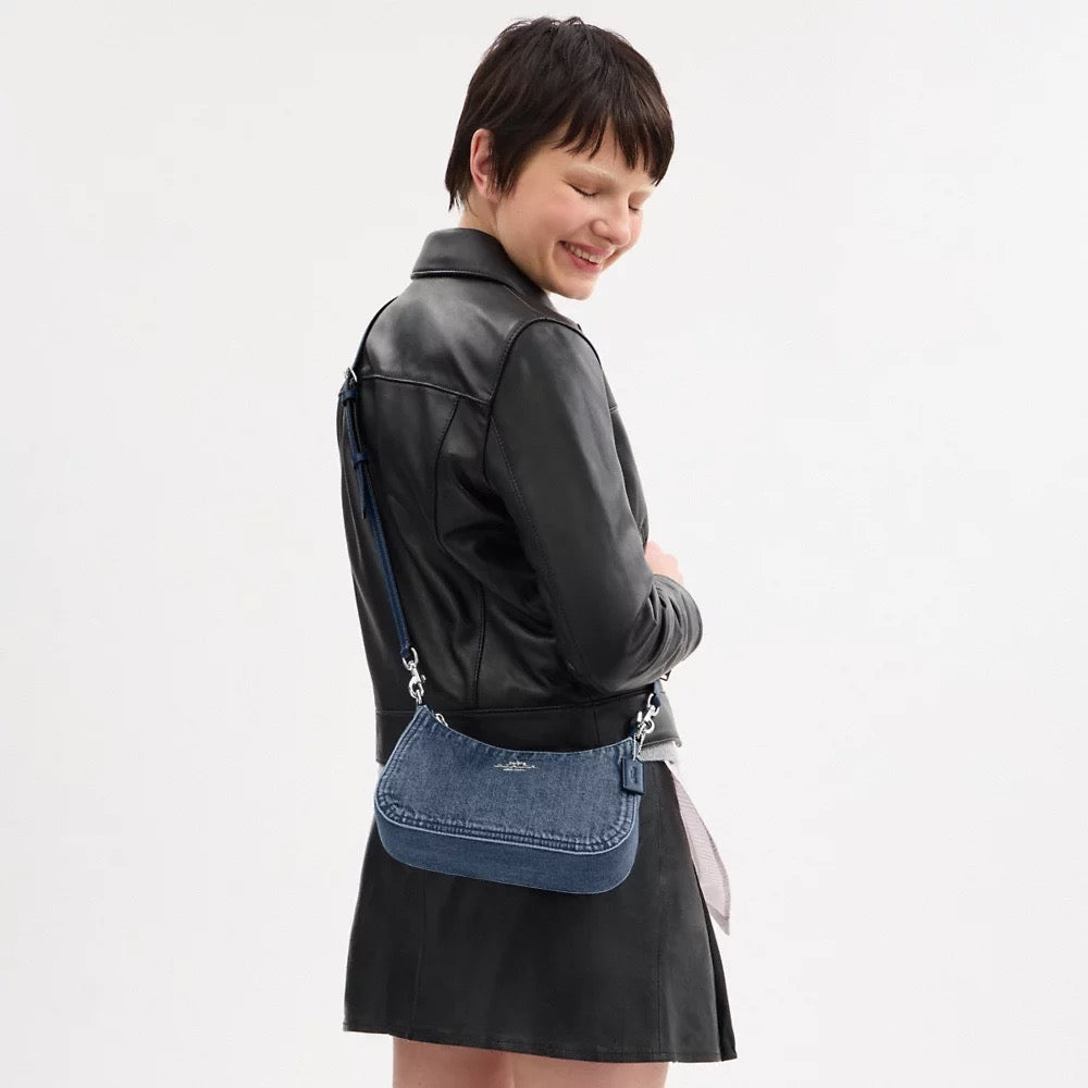 [INCOMING ETA 30 DAYS] COACH Teri Shoulder Bag in Indigo (SHW)(CAK35)