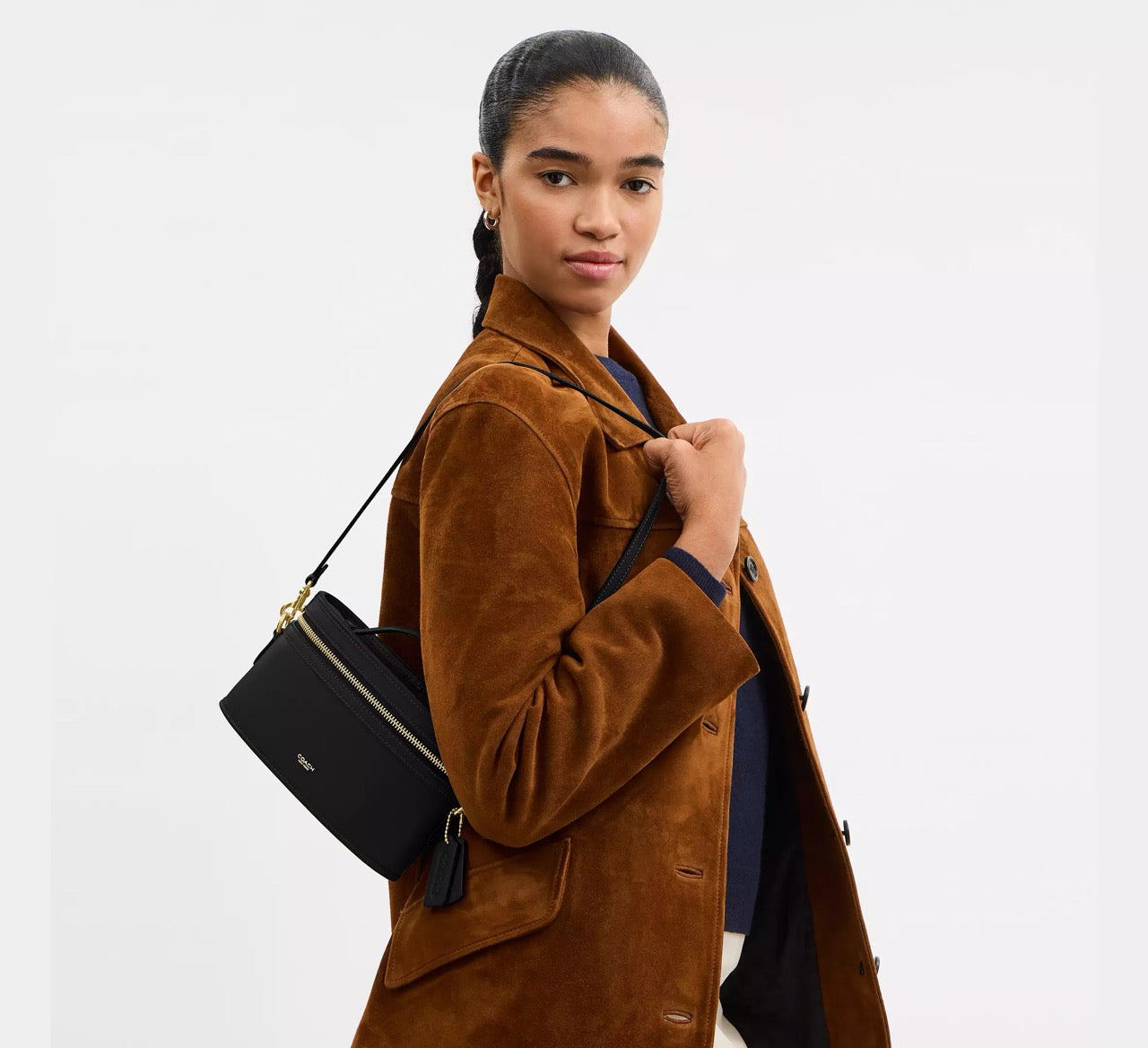 [INCOMING ETA 30 DAYS] COACH Trail Bag in Black (CBG93)