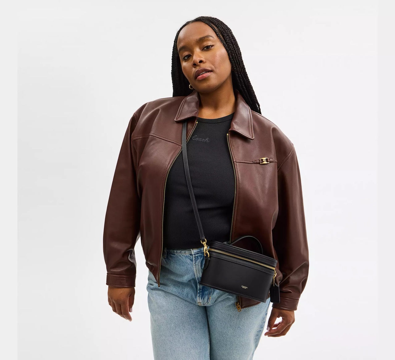 [INCOMING ETA 30 DAYS] COACH Trail Bag in Black (CBG93)
