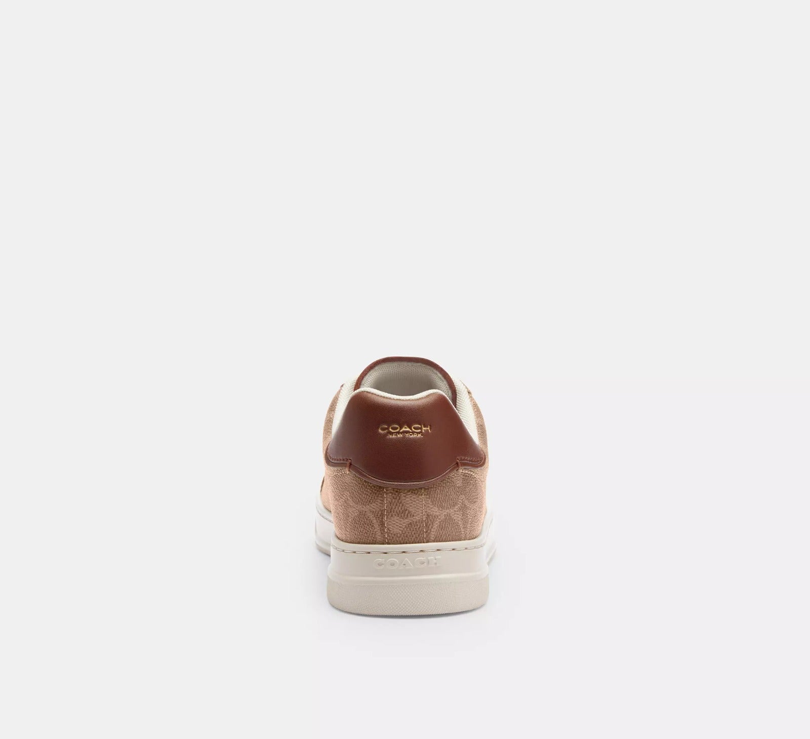 [INCOMING ETA 30 DAYS] COACH W High Line Sneaker in Chalk/Brown Khaki (FK)(CY198)