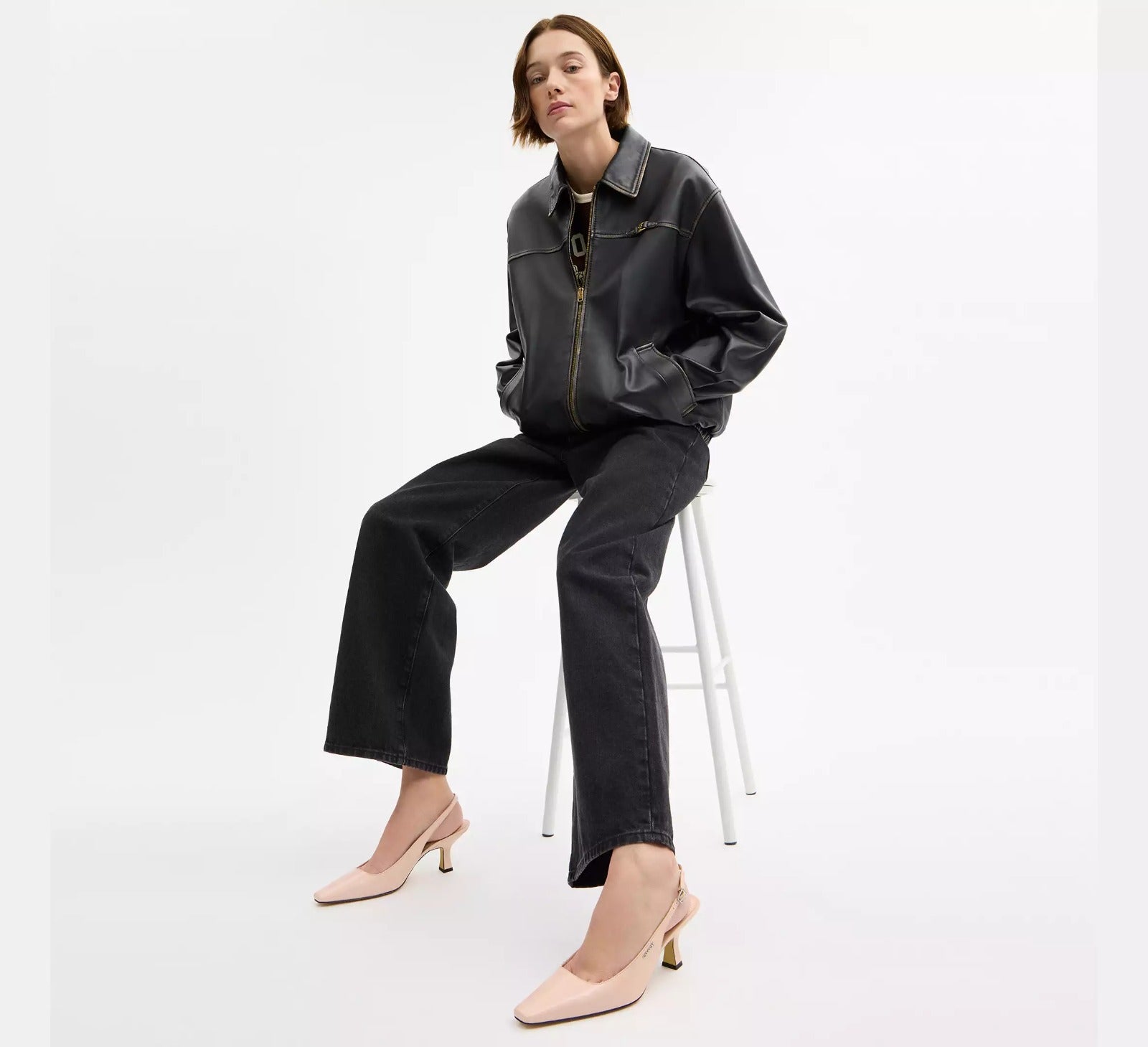 [INCOMING ETA 30 DAYS] COACH W Slingback Heel in Candy Pink (FK)(CCI14)