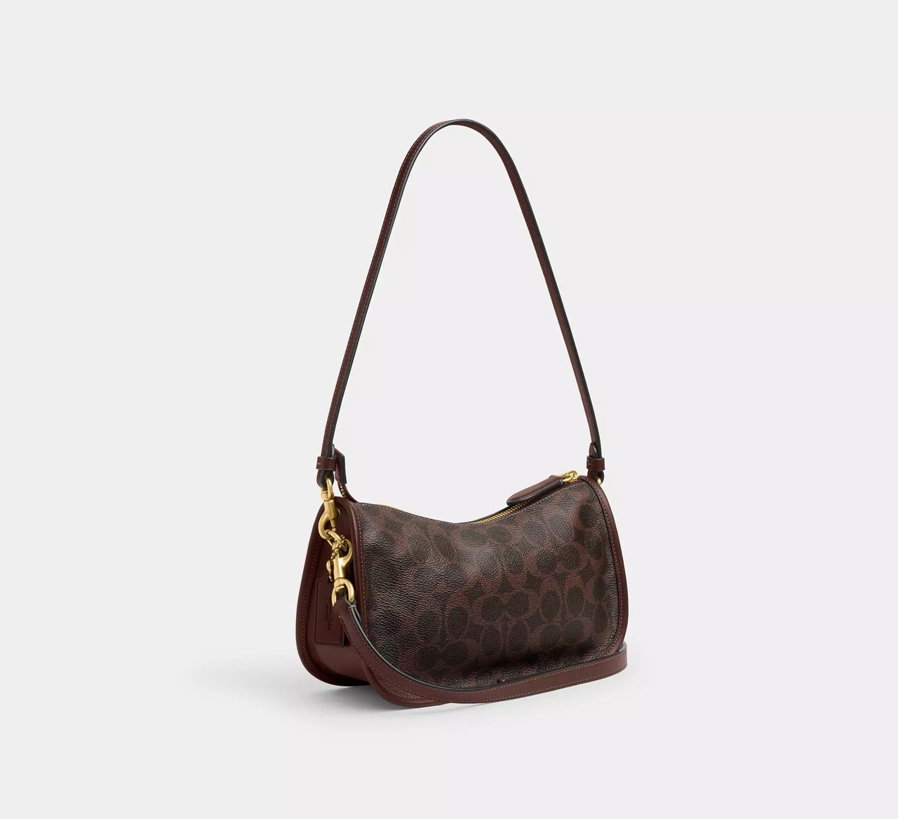 [READY STOCK MY] COACH Waverly Bag In Signature Canvas in Maple (CCC38)